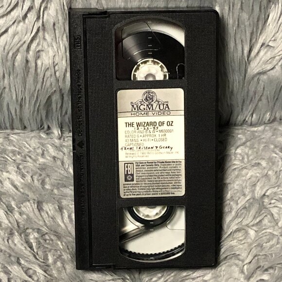 The Wizard of Oz VHS 1995 Judy Garland Classic Movie - Picture 5 of 7